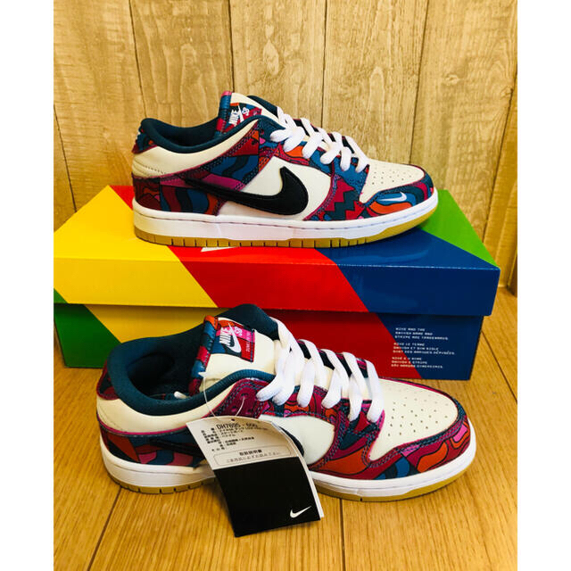 NIKE(ナイキ)の24㎝　新品　PIET PARRA x NIKE SB DUNK LOW  メンズの靴/シューズ(スニーカー)の商品写真