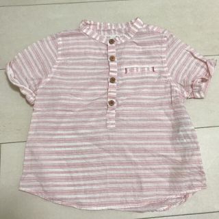 ザラキッズ(ZARA KIDS)のZARA Baby boy  ボーダーシャツ(ブラウス)