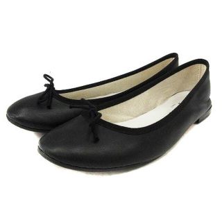 レペット(repetto)のレペット サンドリオン バレリーナ バレエシューズ 39.5 25cm 黒(バレエシューズ)