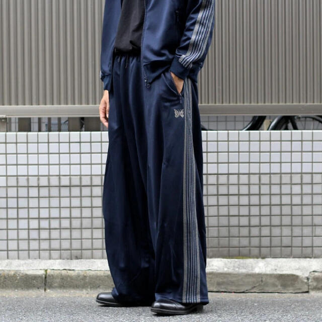 NEEDLES ニードルズ H.D ヒザデル トラックパンツ NAVY 21aw | livro