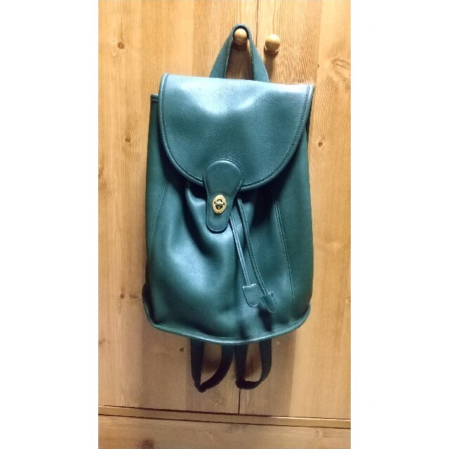 COACH オールドコーチ リュック グリーン vintage 90's