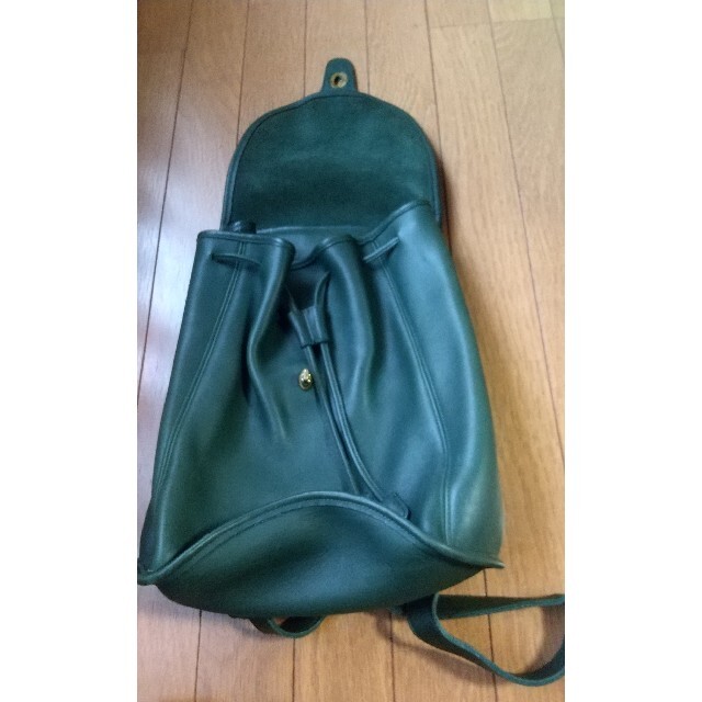 COACH - COACH オールドコーチ リュック グリーン vintage 90's COACH - COACH オールドコーチ リュック グリーン vintage 90's