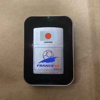 ジッポー(ZIPPO)の【新品・未使用】ZIPPO 1998年フランスW杯記念オイルライター(記念品/関連グッズ)