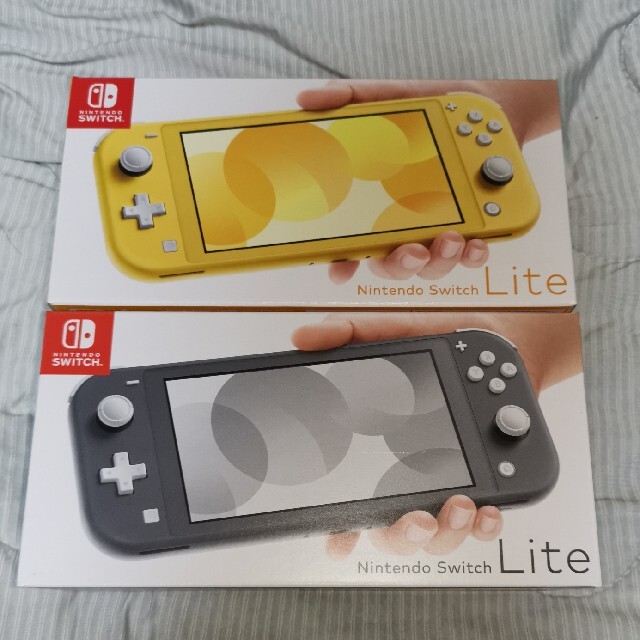 Nintendo Switch Lite イエロー グレー 2台セット Nintendo Switch Lite イエロー グレー 2台セット