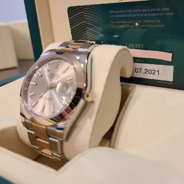 ROLEX(ロレックス)の【yasu様専用②】ロレックス デイトジャスト 41 コンビ 126301 メンズの時計(腕時計(アナログ))の商品写真
