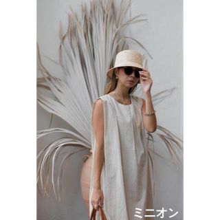 ルームサンマルロクコンテンポラリー(room306 CONTEMPORARY)のroom306 Braid Raffia Bucket Hat(麦わら帽子/ストローハット)