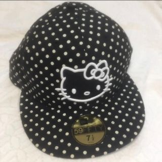 ニューエラー(NEW ERA)のニューエラ×ハローキティ　帽子　59.6cm(キャップ)