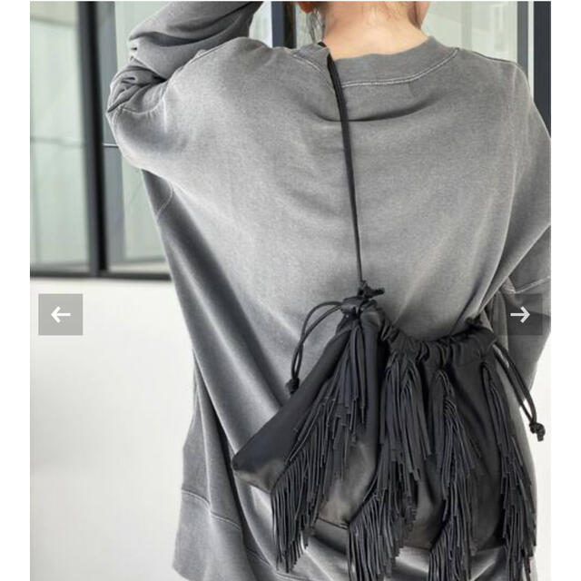 L'Appartement DEUXIEME CLASSE(アパルトモンドゥーズィエムクラス)の☺︎【GOOD GRIEF】Lamb Leather Fringe Bag  レディースのバッグ(ショルダーバッグ)の商品写真