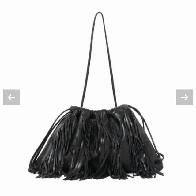 L'Appartement DEUXIEME CLASSE(アパルトモンドゥーズィエムクラス)の☺︎【GOOD GRIEF】Lamb Leather Fringe Bag  レディースのバッグ(ショルダーバッグ)の商品写真