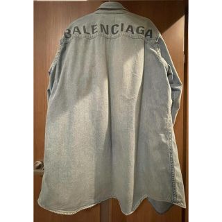 バレンシアガ(Balenciaga)のbalenciaga バレンシアガ オーバーサイズ デニムシャツ(シャツ)