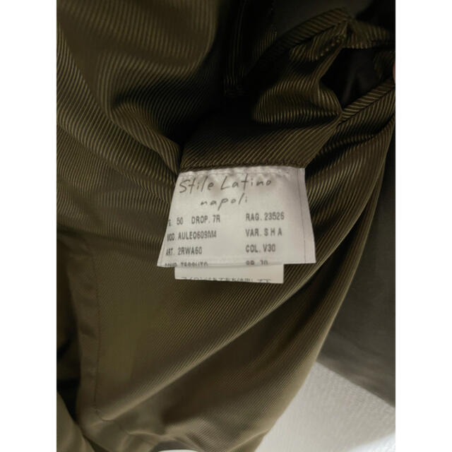 スティレラティーノ　stile latino オリーブ　スーツ　48 50 メンズのスーツ(セットアップ)の商品写真