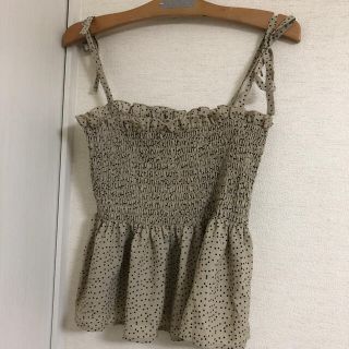 ダブルクローゼット(w closet)のダブルクローゼット  キャミソール   ビスチェ(キャミソール)