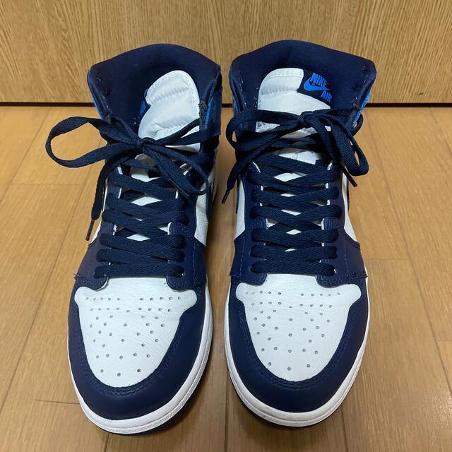 NIKE(ナイキ)のNIKE AIR JORDAN 1 RETRO HIGH OG OBSIDIAN メンズの靴/シューズ(スニーカー)の商品写真