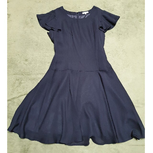 ブラックフォーマルワンピース レディースのフォーマル/ドレス(礼服/喪服)の商品写真