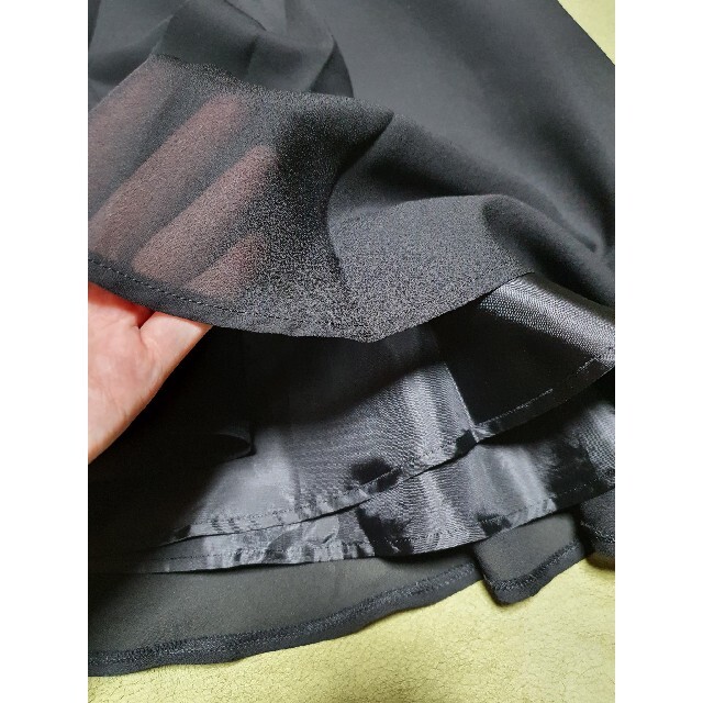 ブラックフォーマルワンピース レディースのフォーマル/ドレス(礼服/喪服)の商品写真