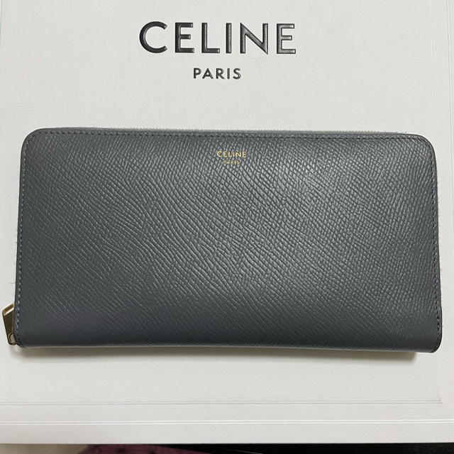 最終値下げ!】CELINE セリーヌ ラージジップドウォレット 長財布-