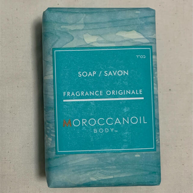 Moroccan oil(モロッカンオイル)のモロッカンオイル　石鹸2個　(はは様専用) コスメ/美容のボディケア(ボディソープ/石鹸)の商品写真