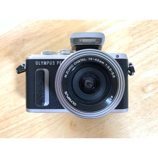 オリンパス(OLYMPUS)のOLYMPUS PEN E-PL8 EZダブルズームキット(ミラーレス一眼)