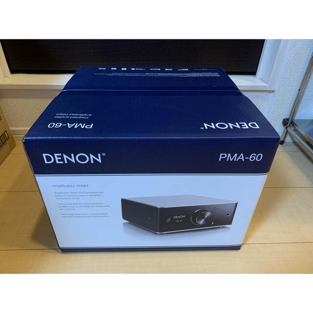 DENON(デノン)の新品未開封 DENON PMA-60 プリメインアンプ DAC デノン スマホ/家電/カメラのオーディオ機器(アンプ)の商品写真