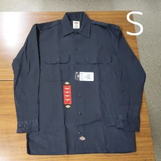 ディッキーズ(Dickies)の新品 Ｓ BK 長袖シャツ ディッキーズ ブラック(シャツ)