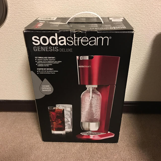 値下げしました！10000円→9000円soda stream 新品未使用です！ インテリア/住まい/日用品のキッチン/食器(その他)の商品写真