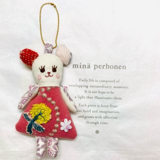 ミナペルホネン(mina perhonen)のミナペルホネン　クマちゃんチャーム♡(バッグチャーム)