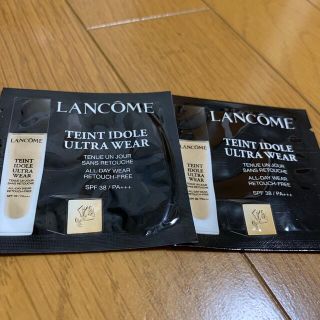 ランコム(LANCOME)のリキッドファンデーション🙌🏻(サンプル/トライアルキット)