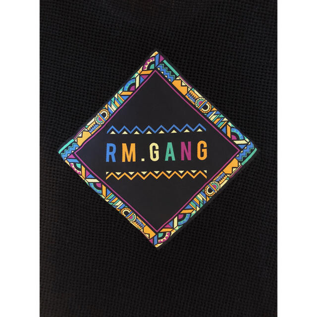 R.M GANG[THERMAL SS TEE]メッシュTシャツ ブラック メンズのトップス(Tシャツ/カットソー(半袖/袖なし))の商品写真