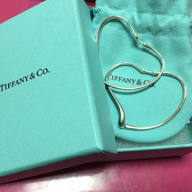 Tiffany & Co. - koko ティファニー オープンハート ピアス