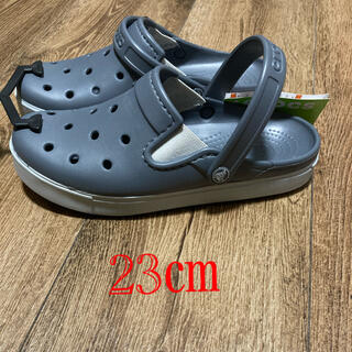 クロックス(crocs)のクロックス　crocs   シティレーン　23㎝　新品未使用　タグ付き　(サンダル)