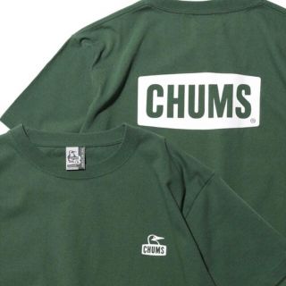 チャムス(CHUMS)の【新品・未開封】チャムス　Tシャツ　ワンポイントロゴ　ダークグリーン　Mサイズ(Tシャツ/カットソー(半袖/袖なし))