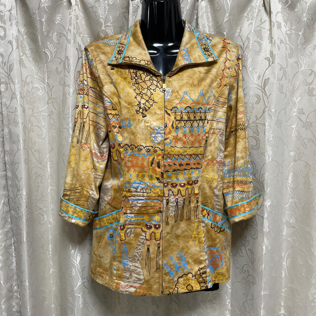 LEONARD - 【美品】LEONARD コットン　ジャケット　11AR