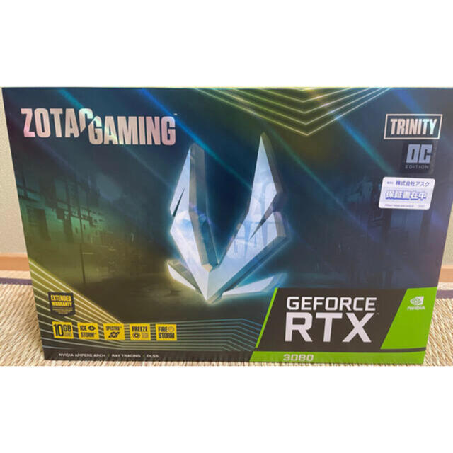 日本販売店 【新品・非LHR】ZOTAC GeForce RTX 3080 Trinity | artfive ...