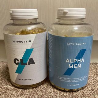 マイプロテイン(MYPROTEIN)の【新品・未開封】ALPHA MENとCLAのセット(ビタミン)