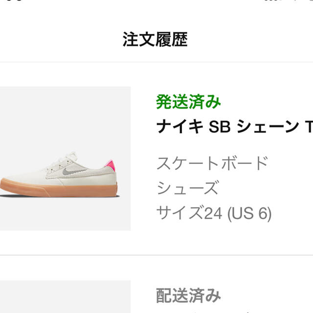 NIKE(ナイキ)のナイキ　SB シェーンT  サミットホワイト レディースの靴/シューズ(スニーカー)の商品写真