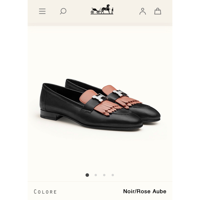 WEB限定カラー有 クーポン期間価格????エルメス モカシン