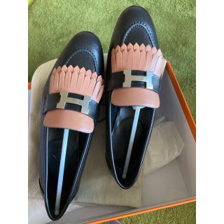 エルメス(Hermes)のクーポン期間価格🌼エルメス モカシン ロワイアル37サイズ🌼(ローファー/革靴)