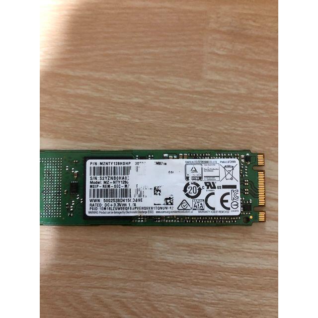 M2.2280 SSD 128GB スマホ/家電/カメラのPC/タブレット(PC周辺機器)の商品写真