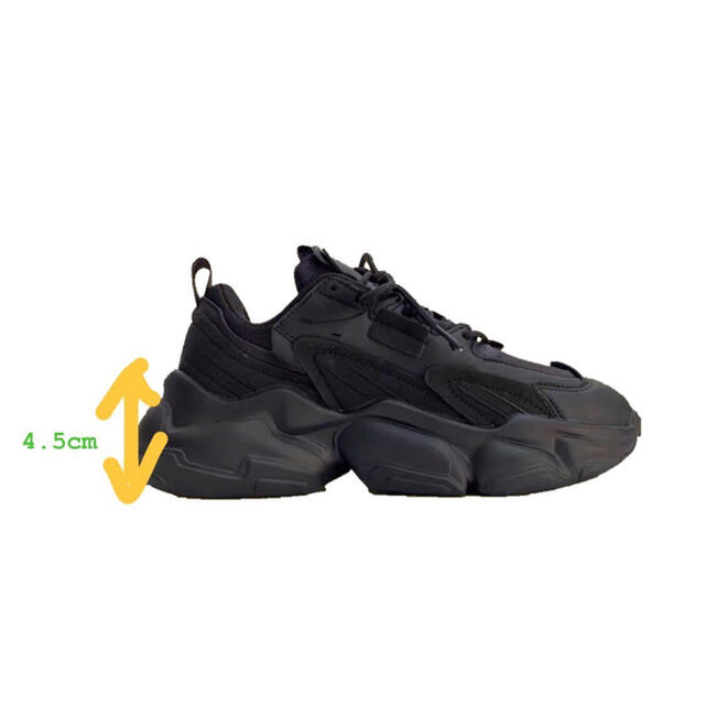 Butter cup shoes(black・sneaker） レディースの靴/シューズ(スニーカー)の商品写真
