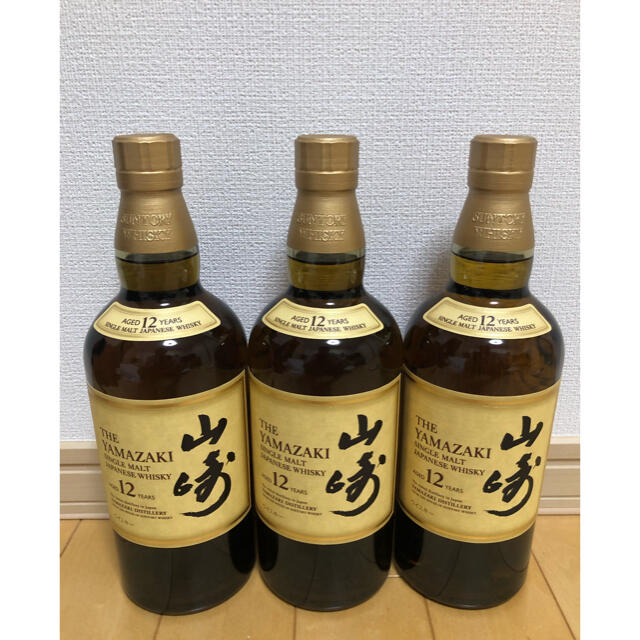 限定価格 SUNTORY 山崎12年 700ml 新品未開栓 3本セット