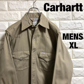 カーハート(carhartt)のカーハート  長袖シャツ　ワークシャツ　メンズXLサイズ相当(シャツ)