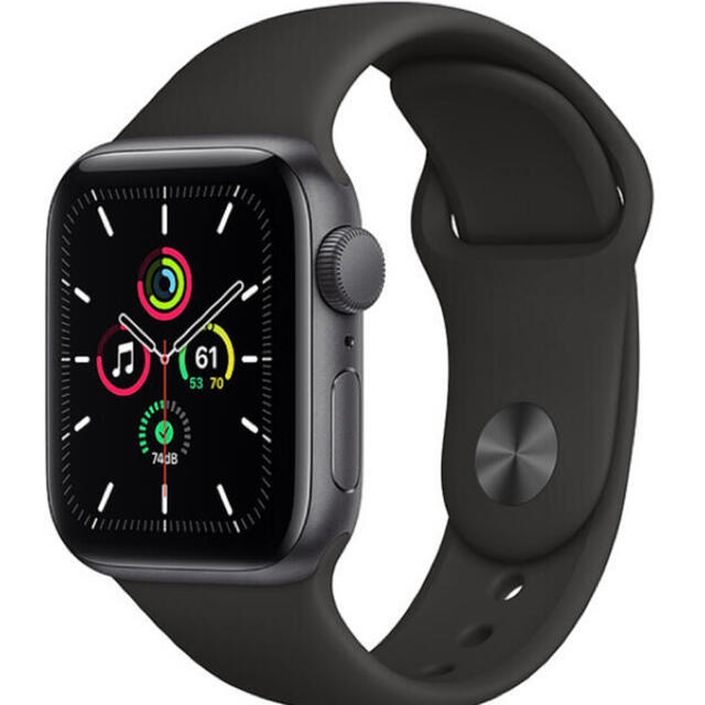 Apple Watch(アップルウォッチ)のApple Watch SE GPSモデル 40mm MYDP2J/A  メンズの時計(腕時計(デジタル))の商品写真