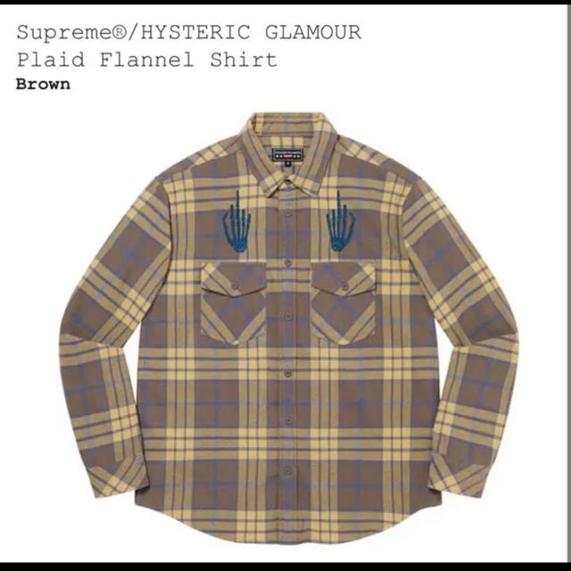 Hysteric Glamour Plaid Flannel Shirt