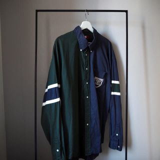 トミーヒルフィガー(TOMMY HILFIGER)の【TOMMY HILFIGER】90´s asymmetry shirts(シャツ)