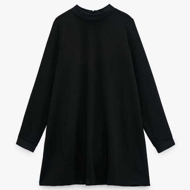 ZARA(ザラ)のZARAワンピース　ブラック レディースのワンピース(ミニワンピース)の商品写真