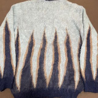 20AW Needles モヘア カーディガン L 希少 ファイヤー フレイム
