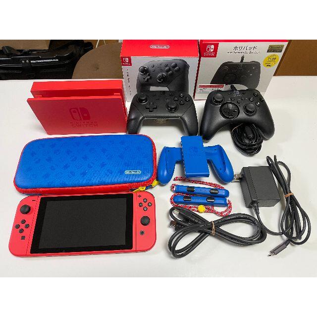期間限定 任天堂Switch マリオレッド×ブルー本体セット+専用 期間限定 任天堂Switch マリオレッド×ブルー本体セット+専用