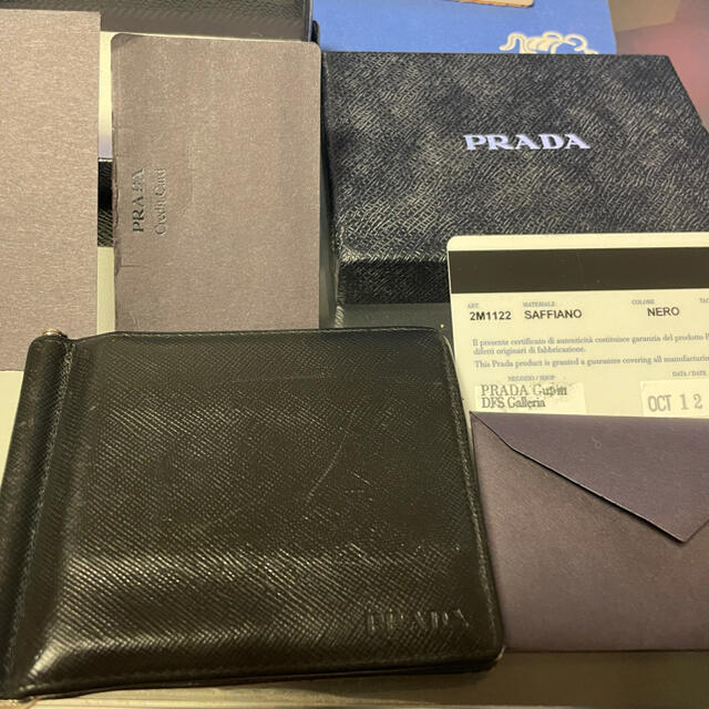 PRADA(プラダ)のプラダ マネークリップ メンズのファッション小物(マネークリップ)の商品写真