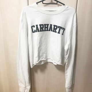 カーハート(carhartt)の[お値下げ]Carhartt リメイクショート丈スウェット(トレーナー/スウェット)