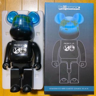 メディコムトイ(MEDICOM TOY)のBE@RBRICK EARTH 400％ COSMIC BLACK(その他)